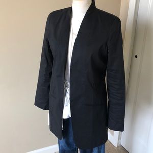 Eileen Fisher Black long blazer